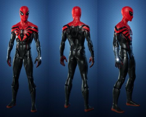 Superior Spiderman Suit, Spider Oc, Superior Spiderman, New Spiderman Movie, Spiderman Images, Iron Man Action Figures, Marvel Character Design, Spiderman Suits, Spiderman Costume