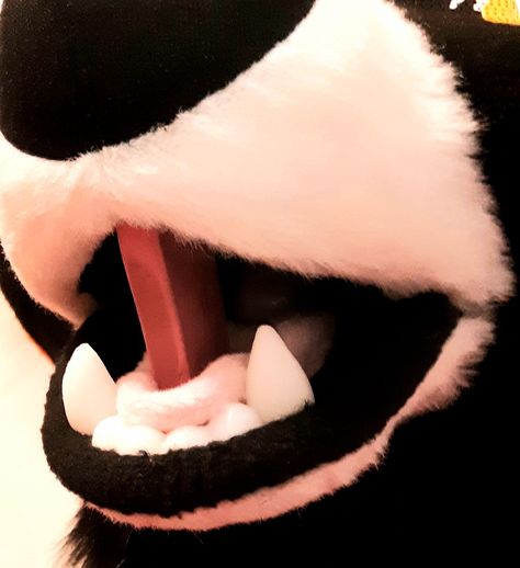 Red Panda Fursuit, Fursuit Mouth, Panda Fursuit, Fursuit Teeth, Fursuit Tips, Fursuit Partial, Fursuit Inspiration, Cat Fursuit, Fursuit Making