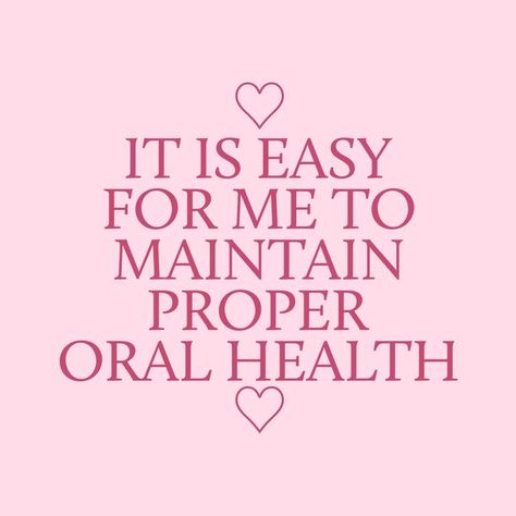 Teeth Affirmations, Pink Motivation, Affirmation Board, Manifestation Affirmation, Vision Board Affirmations, Vision Board Manifestation, Daily Affirmation, Daily Positive Affirmations, Manifestation Board