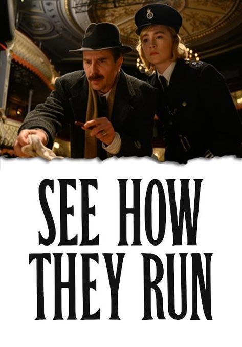 Adrien Brody Movies, Run Movie, See How They Run, Sam Rockwell, Agatha Christie Books, Adrien Brody, Dance Movies, Saoirse Ronan, Adventure Movies