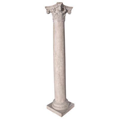 Design Toscano The Corinthian Architectural Column Sculpture - NE60701 Interior Pillars, Corinthian Pillar, The Corinthian, Ionic Column, Architectural Columns, Grand Entryway, French Limestone, Garden Restaurant, Corinthian Column