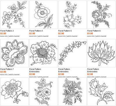 Flower embroidery patterns - lotus Crewel Embroidery Patterns, Chinese Embroidery, Redwork Embroidery, Hand Embroidery Flowers, Learn Embroidery, Embroidery Flowers Pattern, Hand Embroidery Design Patterns, Sewing Embroidery Designs, Crewel Embroidery