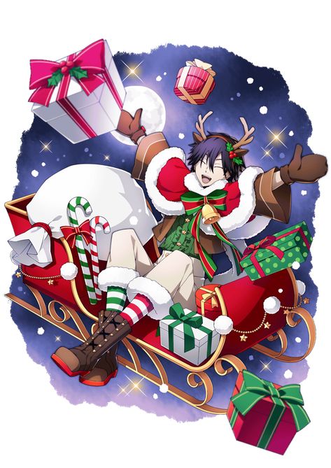 Belladonna Flower, Edogawa Ranpo, Anime Christmas, Dog Cards, Christmas Icons, Bongou Stray Dogs, Stray Dogs Anime, Cute Animal Drawings, Christmas Wallpaper