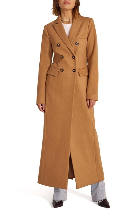 Coat Trends, Longline Coat, Maxi Coat, Belted Trench Coat, Classic Coats, Favorite Daughter, Denim Trends, Leather Trench Coat, Wool Blend Coat