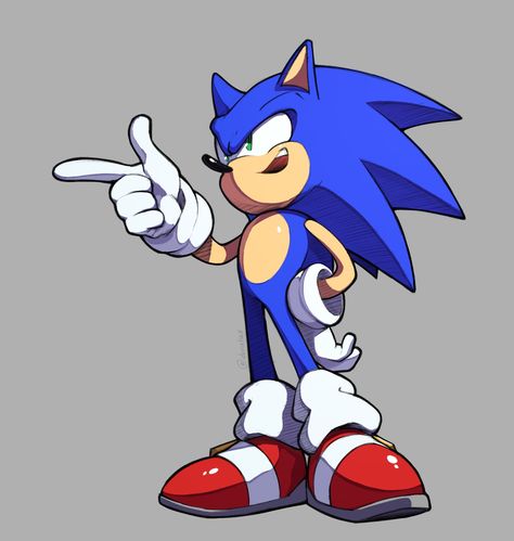 SharK on Twitter: ""Yeah, this is the REAL me... Pretty cool huh?"… " Sonic Anatomy, Sonic Artwork, Sonic Sketch, Sonic Fanart, Sonic Fan Characters, Blue Hedgehog, Sonic Franchise, Fire Force, Sonic Adventure