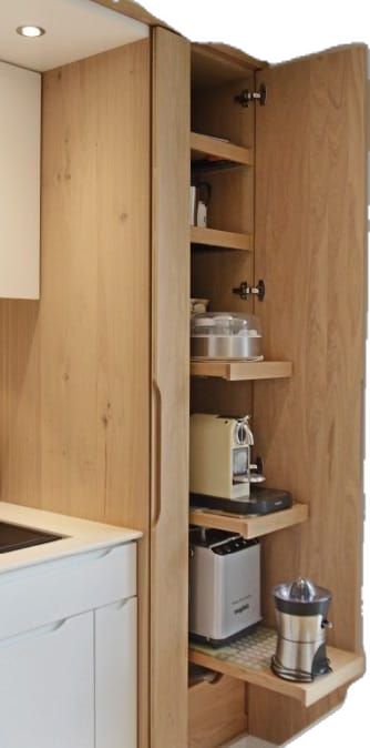 Kitchen Pantry Design, Kitchen Dinning, Kitchen Room Design, Kitchen Inspiration Design, Kitchen Furniture Design, Pantry Design, Kitchen Remodeling Projects, Amazing Home, Split Level