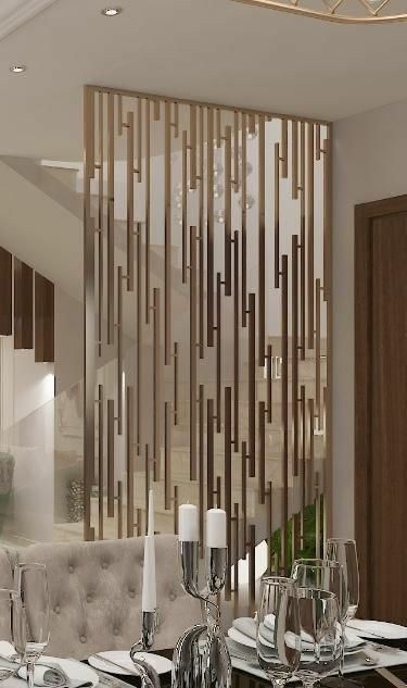 This pin about Modern Wall Partition Ideas Trends 2023 | Partition Wall Design Living Room | Home Decor Modern Partition, Modern Partition Walls, Room Partition Wall, Partition Designs, Wall Partition Design, Painted Living Room Furniture, Wall Partition, Divider Ideas, Living Room Divider