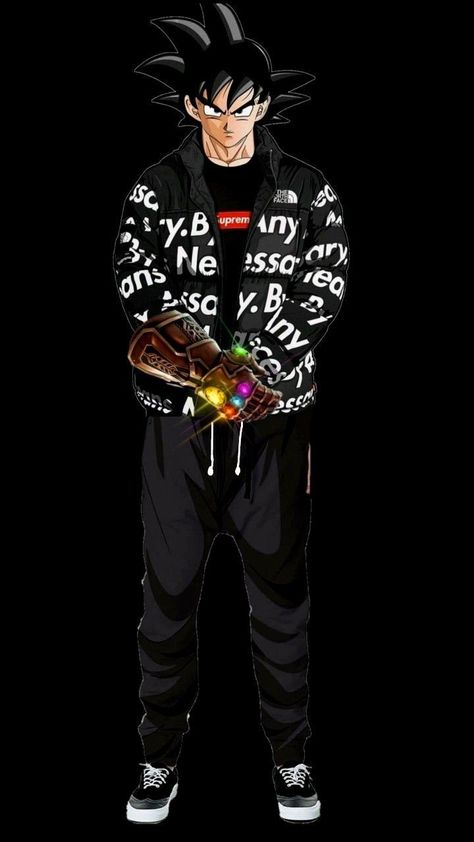 Drip Goku, Goku Limit Breaker, Dtf Images, Thanos Gauntlet, Limit Breaker, Black Doberman, Hip Hop Wallpaper, Image Dbz, Logo Illustration Design