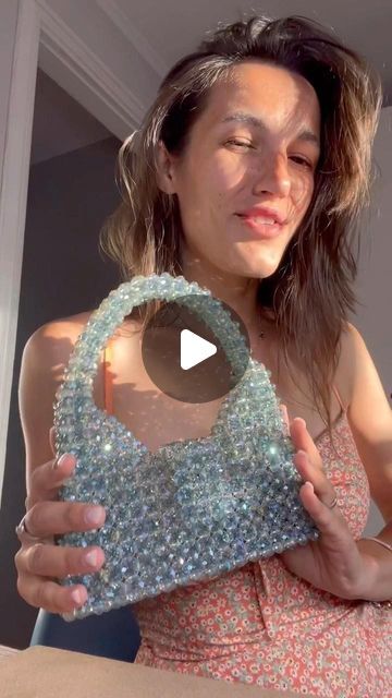 Crystal bags / Beaded bags/ Сумки из хрусталя/ Кришталеві сумки on Instagram: "The second day I created 🍀’Clover beaded bags’🍀& showed my first bags to relatives, one person told me ‘Yes, it is nice, but do you believe you can sell it?!’

I told ‘I will’

And I did.

More then 30 ladies in different countries of the world are already walking around with my handmade ‘Clover’ Crystal Bags. 

And I am proud that I did not give up and have already created dozens of cute, elegant, shining handbags.

If there something you wanna do, just do it!
Don’t let you head stop your heart from moving!

‘Sia Large’ for the first time with a button.
Firstly it comes without a button, so this one was added upon request of a client.

#handbag #creationprocess #crystalbag #crystalpurse #styleinspiration #gre Crystal Purse, Crystal Bags, Second Day, Do You Believe, Different Countries, One Bag, Beaded Bags, Don't Give Up, Countries Of The World