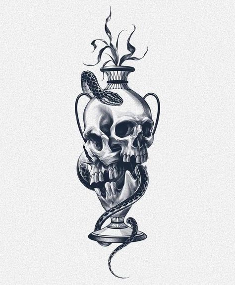 Cathedral Tattoo, Dark Skin Tattoo, Flower Tattoo Drawings, Special Tattoos, Ghost Tattoo, Floral Tattoo Design, Tattoo Portfolio, Skull Tattoo Design, Book Tattoo