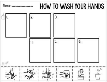 How to Wash Your Hands Sequencing Activities | Health & Safety Health Activities For Kindergarten, Wash Hands Activities Preschool, Safety For Preschoolers Activities, Preschool Safety Activities, Health And Safety Activities Preschool, Hand Washing Sequence, Germs Activities For Kids, Hygiene Worksheets For Kids, Hand Washing Activities