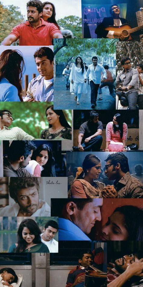 Vaaranam Aayiram, Surya Actor, Mani Ratnam, Megha Akash, Actors Illustration, Movie Collage, Movie Frames, Classic Films Posters, Cute Movie Scenes