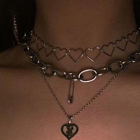 A Heart, Choker, Key