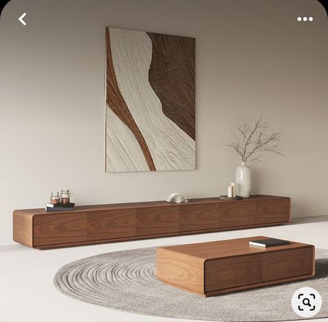 Simple Tv Unit Design, Wooden Tv Console, Floating Tv Cabinet, White Tv Cabinet, Italian Living Room, Tv Console Modern, Wood Media Console, Simple Tv, Furnitur Ruang Keluarga