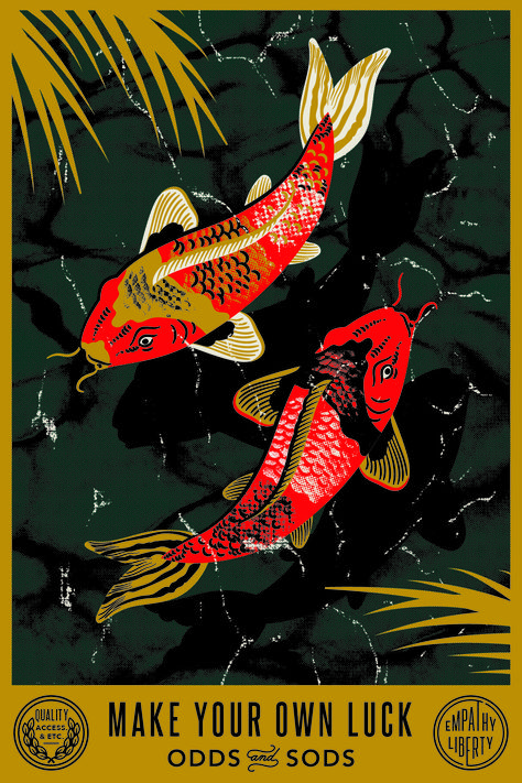 Shine on koi v1 01 Koi Fish In Pond, Koi Illustration, Fish In Pond, Pond Koi, Apartment Wall Art, Koi Art, Fish Graphic, Koi Fish Tattoo, Japanese Koi