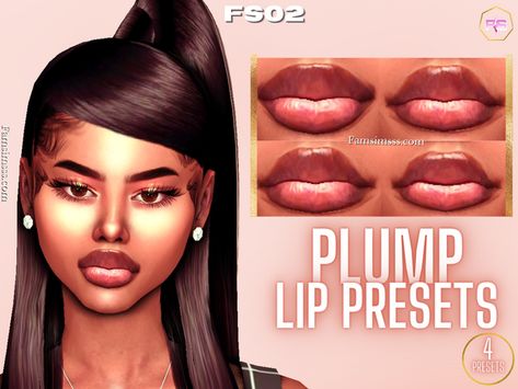 Plump - Lip Presets FS02 | FamSimsss on Patreon Sims Lip Preset Cc, Sims 4 Custom Content Lips, Sims4 Cc Lips Shape, Sims 4 Cc Makeup Lip Liner, Sims 4 Cc Skin Overlays Free, Lip Overlay Sims 4 Cc, The Sims 4 Cc Lips Shape, Sims 4 Lip Overlay, Sims 4 Cc Lip Shape