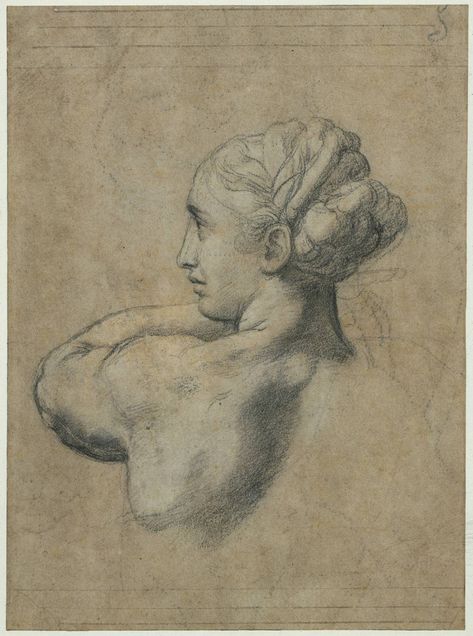 Raphael on Twitter: "Head of a Woman, 1520 #raphael #italianart… " Raphael Sanzio, Master Drawing, Canvas Drawing, Drawing Studies, Vintage Drawing, Woman Drawing, Drawing Prints, Old Master, Western Art