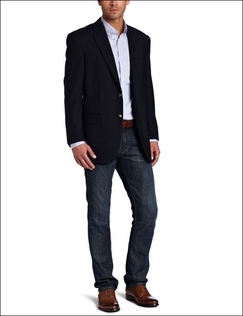 Sports Coat With Jeans, Sport Coat And Jeans, Coat With Jeans, Classic Work Outfits, Black Sport Coat, Mens Fashion Essentials, Money Honey, Mens Sport Coat, Mens Fashion Classic