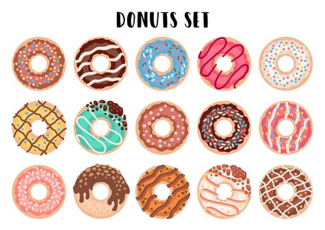 conjunto de 15 donas de colores de dibujos animados en blanco Letter Template For Kids, Letter Template, Letter Templates, Donuts, Anime, Quick Saves