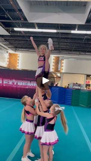 3.3K views · 163 reactions | Stunting technique in our new skirts! Can’t wait to get our tops!! 💪💕 #stunttechnique #newskirts #cheerpractice | Cheer Extreme Idaho | cheerextremeidaho · Original audio Cheer Stunts Pictures, Easy Cheer Stunts, Easy Cheers, Cool Cheer Stunts, Stunt Video, Cheer Pom Poms, Cheer Extreme, Cheerleading Stunt, Cheer Practice