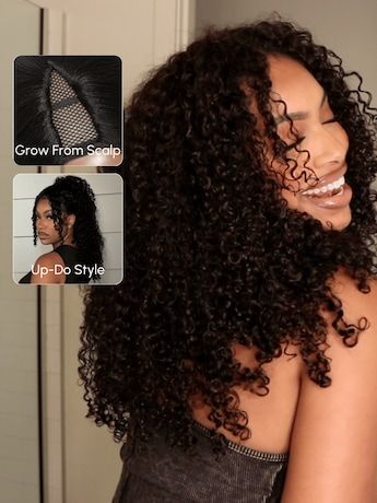 Premium Human Hair Wigs for Women Curly Glueless Wig, Fierce Hairstyles, Wigs For Beginners, Curly Baby Hair, Real Wigs, Wet And Wavy Hair, Sew In Wig, Wigs Collection, Wigs Shop