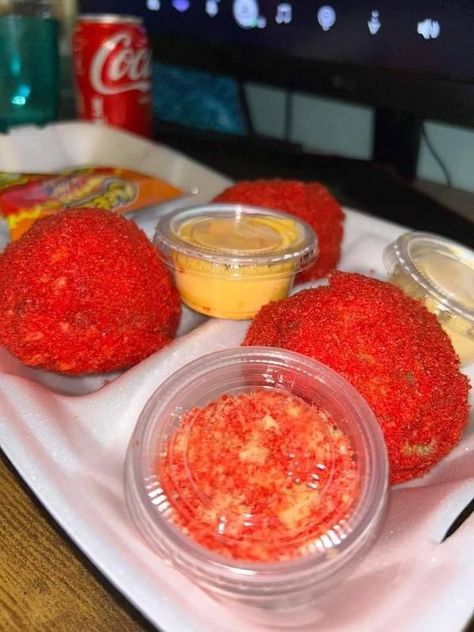 Hot Cheetos Corn, Boudin Balls Recipe, Boudin Sausage, Boudin Balls, Hot Cheetos, Game Snacks, Balls Recipe, Fun Family, Taste Buds