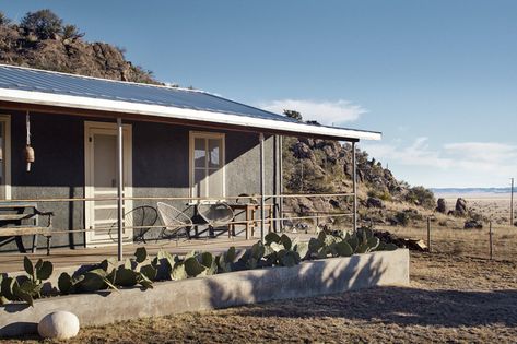 Liz Lambert, Texas Getaways, Marfa Texas, Colonial Furniture, Art Retreats, Adobe House, Cabin Art, Built In Furniture, Desert Homes