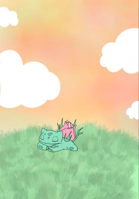 artwork by me Bulbasaur Wallpaper, Pokemon, Wallpapers, Pokémon