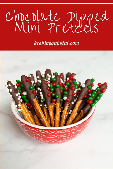 Chocolate Dipped Mini Pretzels Stick Pretzels Chocolate Dipped, Easy Chocolate Dipped Pretzel Rods, How To Dip Pretzels In Chocolate, Pretzels Dipped In Chocolate Christmas, Reindeer Droppings Peanut Butter Pretzels, Chocolate Pretzels Sticks, Chocolate Covered Pretzel Sticks, Raspberry Thumbprint Cookies, Layered Jello