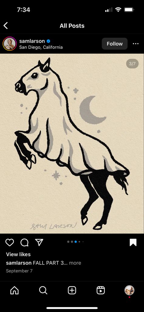 Ghost Horse Art, Ghost Horse Tattoo, Ghost Horse Drawing, Ghost Animal Drawing, Skeleton Horse Tattoo, Horse Skeleton Tattoo, Pony Oc Ideas, Emily Tattoo, Carousel Horse Tattoos