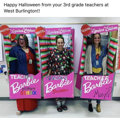 Soccer Barbie Costume, Career Costumes, Autumn Teaching Ideas, Barbie Halloween Costume, Xmas Costumes, Teacher Halloween Costumes, Team Costumes, Teacher Costumes, Teaching Holidays