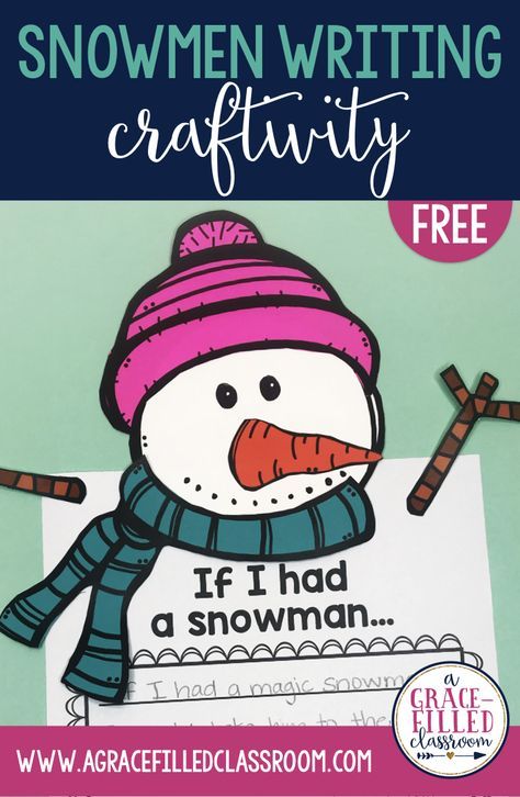 Snowman Writing Activity, Snowman Writing Activities, Snowman Activity, Snowman Writing, January Classroom, Snowman Ideas, Get To Know Your Students, Snowmen Activities, Writing Craftivity