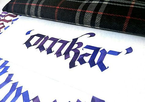 #calligraphy#calligrapher#calliart#artist#name#omkar#lettering#blackletters#handlettering#word#gothic#calligraphy_666 Omkar Logo, Gothic Calligraphy, Photography Logo, Photography Logos, Artist Names, Art Photography, Calligraphy, ? Logo, Photography