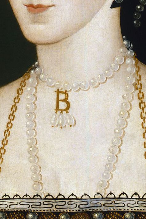 Anne Boleyn Aesthetic, Mary Boleyn, B Necklace, December Jewelry, Mary Sanderson, Jewellery Advent Calendar, The Other Boleyn Girl, Tudor Dynasty, Tudor Era