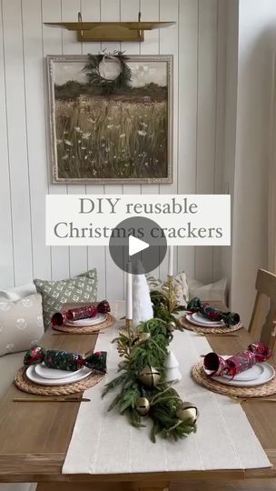 Eco Friendly Holiday, Sustainable Christmas, Festive Dinner, Christmas Crackers, 1k Views, Modern Traditional, Crackers, My Home, Christmas Diy