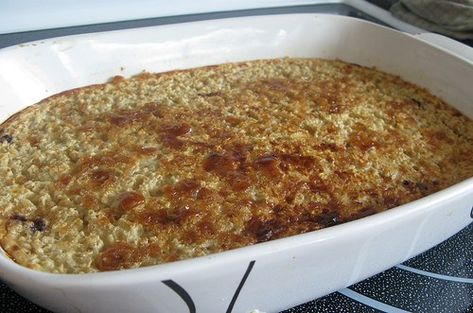 Creme Brule style Baked Oatmeal Oatmeal Casserole, I Have Changed, Easter Breakfast, Baked Oatmeal, Oatmeal Recipes, Minivan, Unhealthy Food, Basic Recipes, Breakfast Casserole