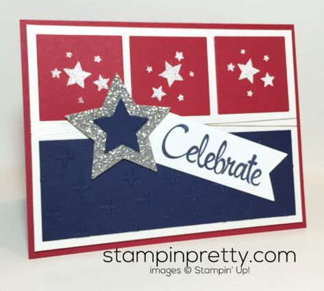 07.04 celebrate fireworks Perpetual Birthday Calendar, Military Cards, Mary Fish, Stampin Pretty, Star Cards, July Birthday, Summer Cards, Grandin Road, Happy 4th Of July