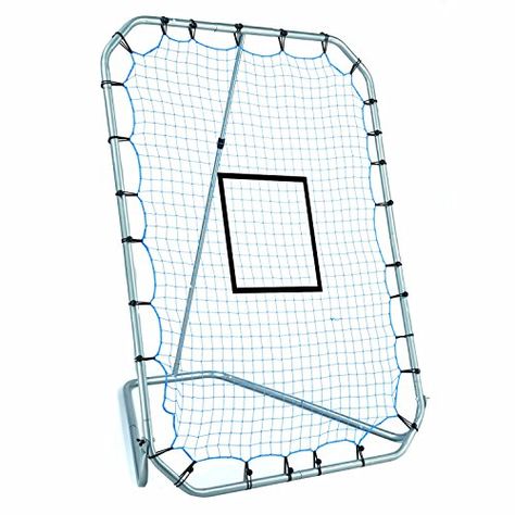 Volleyball Rebounder, Volly Ball, Volleyball Things, Fly Ball, Baseball Pitching, Bounce Back, Bungee Cord, Tubular Steel, Training Equipment