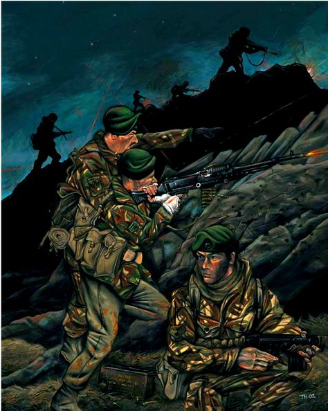 British Royal Marine Commandos recapturing Falklands Islands British Army Wallpaper, Falklands Islands, British Royal Marines, British Commandos, Marine Special Forces, Marine Commandos, Royal Marine Commando, Wwii Uniforms, British Armed Forces