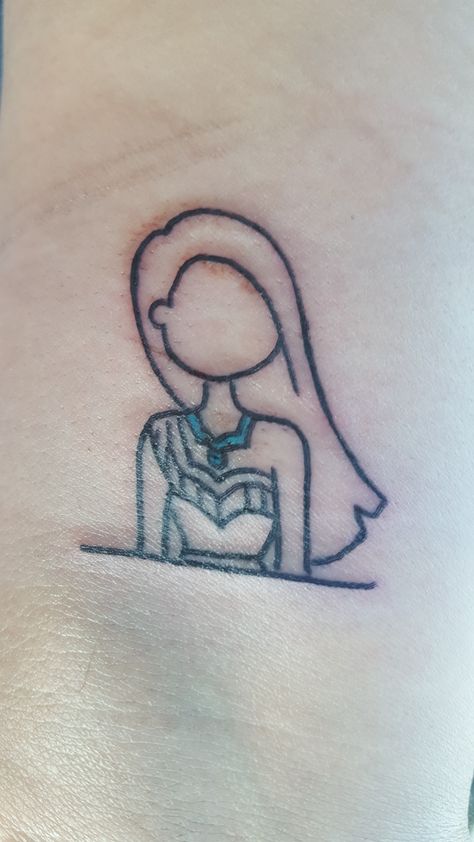 Pocahontas flash tattoo.  On wrist, adding more in the future. Tattoo On Wrist, Pocahontas Tattoo, Matching Tattoo, Princess Crown, Tattoo On, Flower Tattoos, Flash Tattoo, Pocahontas, The Future