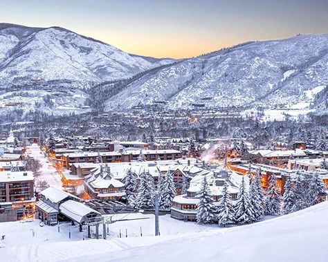 Colorado In December, Aspen Hotel, Skiing Colorado, Aspen Resort, Aspen Snowmass, Aspen Mountain, Colorado Winter, Best Ski Resorts, Best Honeymoon