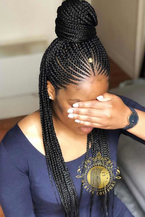 Half Cornrows, Black Braided Hairstyles, Casual Braids, Braids Pictures, Twisted Hair, Braids Ideas, African Hair Braiding Styles, Braided Cornrow Hairstyles, Fulani Braids