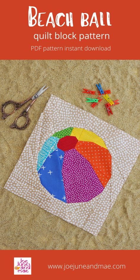 June Quilt Block, Summer Quilt Blocks, Summer Quilt Patterns, Teddy Bear Quilt Pattern, Quilt Layouts, Summer Sewing Projects, Fat Quarter Quilt Pattern, Traditional Quilt Patterns, Beach Quilt