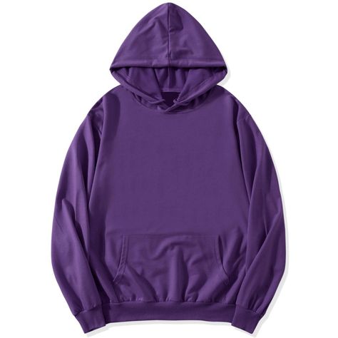 This hooded sweatshirt has a simple solid color design and can be paired with trousers for a casual and stylish look. This hooded sweatshirt is lightweight and perfect for playing basketball and soccer with friends. The solid hoodie sweatshirt is suitable for many occasions, and you can wear it to the gym, wear it at home, wear it to work, etc. Soccer With Friends, Basic Clothes, Solid Hoodie, Purple Hoodie, Basic Sweatshirt, Playing Basketball, Fashion Hoodies, Dusty Purple, Hem Style