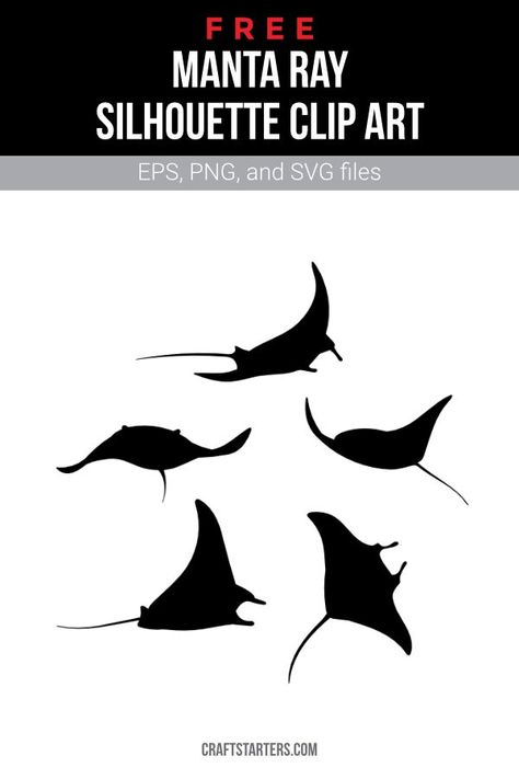 Manta Ray Silhouette, Manta Ray Art, Sea Murals, Ray Tattoo, Silhouette Clip Art, Manta Ray, Boat Design, Png Transparent, Design Logo