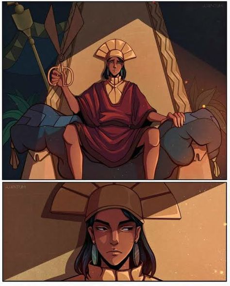 Kuzco Disney, Disney Characters Genderbend, Emperor Kuzco, Cartoon Mashup, Disney Character Art, The Emperor's New Groove, Disney Artwork, Tableau Art, Disney Princess Art