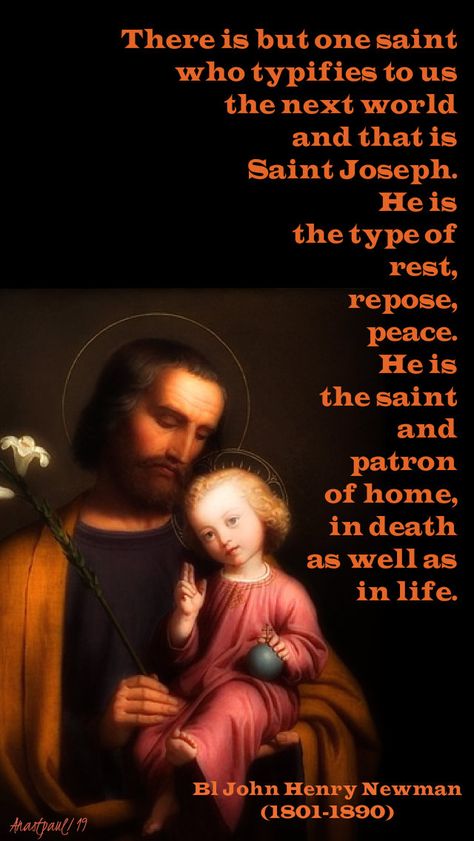 March 19, 2019 – AnaStpaul John Henry Newman, Saint Thomas Aquinas, Apostles Creed, Throne Of Grace, Saint Quotes Catholic, Religious Pictures, John Henry, Saint Quotes, Saint Joseph