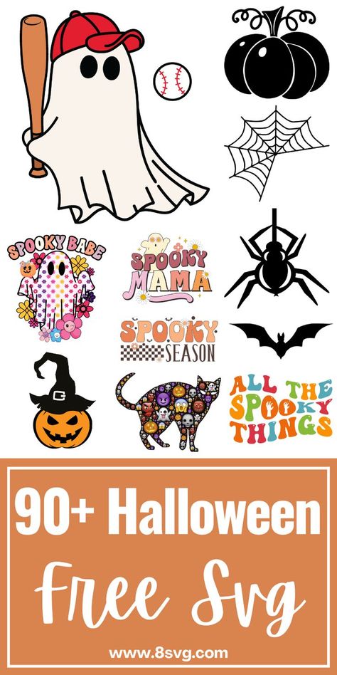 90+ Halloween SVG Free, Spooky SVG, Halloween Cut Files, Cricut & Silhouette Download free 90+ Halloween SVG files! 🎃👻 Perfect for creating spooky designs, Halloween decor, and festive projects. Cut files for Cricut & Silhouette. 🎨🖨️ #HalloweenSVG #FreeSVG #SpookySVG #Cricut #Silhouette Halloween Tshirt Svg Free, Free Pumpkin Face Svg Files For Cricut, Sublimation Files Free, Commercial Use Svg Free, Free Halloween Cricut Svg Files, Free Svg Bundles, Cricut Glow In The Dark Vinyl Ideas, Free Downloadable Svg Files For Cricut, Halloween Cricut Svg Free