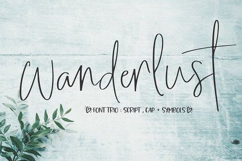 Wanderlust Font, Rustic Projects, Awesome Fonts, Caligraphy Font, Brush Lettering Quotes, Handwritten Typography, Western Font, Font Combos, Poster Fonts