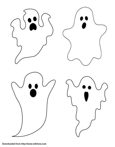 Draw A Ghost, Halloweenpyssel Barn, Veselý Halloween, Läskig Halloween, Moldes Halloween, Bricolage Halloween, Halloween Kunst, Fall School, Halloween Templates